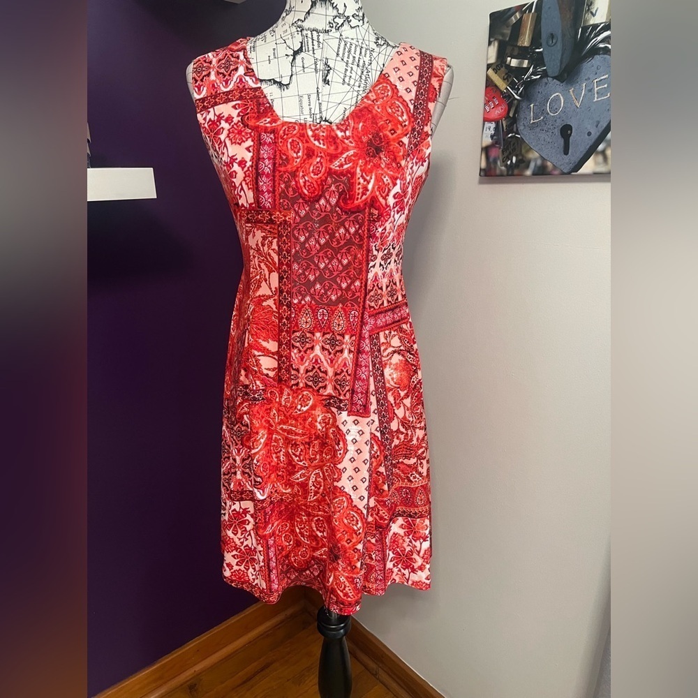 Connected Apparel Sleeveless Summer/Fall Dress NWT